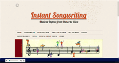 Desktop Screenshot of instantsongwriting.com