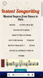 Mobile Screenshot of instantsongwriting.com